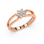 Load image into Gallery viewer, Halo-Star  Lab Grown Diamond Ring by Stefee Jewels