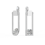 Load image into Gallery viewer, Twinkling Treasures Lab Grown Diamond Drop Earrings by Stefee Jewels