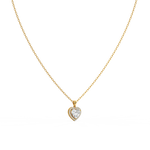 Load image into Gallery viewer, Loving Heart Lab Grown Diamond  Pendant Set by Stefee Jewels