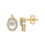 Load image into Gallery viewer, Lunar Radiance Lab Grown Diamond  Pendant Set by Stefee Jewels