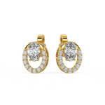 Load image into Gallery viewer, Lunar Radiance Lab Grown Diamond  Pendant Set by Stefee Jewels