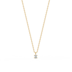 Load image into Gallery viewer, Solitaire Oval Lab Grown Diamond Pendant by Stefee