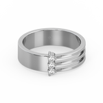 Load image into Gallery viewer, Triple Wave Lab Grown Diamond Ring by Stefee Jewels