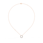 Load image into Gallery viewer, Open Circle Lab Grown Diamond Pendant Large by Stefee