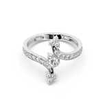 Load image into Gallery viewer, Delicate  Lab Grown Diamond Ring for her dreams by Stefee Jewels