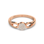 Load image into Gallery viewer, The Halo-Twisted Lab Grown Diamond Ring by Stefee Jewels