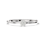 Load image into Gallery viewer, Cluster Ring Tiny Lab Grown Diamond Ring by Stefee Jewels
