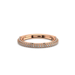 Load image into Gallery viewer, Embellished Lace Band Lab Grown - Engagement Diamond Ring by Stefee Jewels