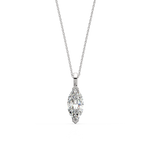 Load image into Gallery viewer, Solitaire Marquise Lab Grown Diamond Pendant by Stefee
