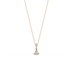 Load image into Gallery viewer, Eclectic Triangle  lab Grown Diamond  Pendant Set by Stefee Jewels