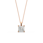 Load image into Gallery viewer, Solitaire Princess Lab Grown Diamond Pendant by Stefee