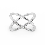 Load image into Gallery viewer, Signum Cross Lab Grown Diamond Ring by Stefee Jewels