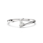 Load image into Gallery viewer, Tiny Trio Lab Grown Diamond Ring by Stefee Jewels