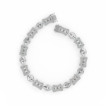 Load image into Gallery viewer, Minimalist Sparkle Lab Grown Diamond Chain Bracelet by Stefee Jewels
