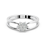 Load image into Gallery viewer, Halo-Star  Lab Grown Diamond Ring by Stefee Jewels