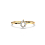 Load image into Gallery viewer, Open Dewdrop Round Lab Grown Diamond Ring by Stefee Jewels