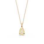 Load image into Gallery viewer, Solitaire Pear Lab Grown Diamond Pendant by Stefee