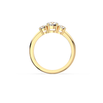 Load image into Gallery viewer, Three Stone Lab Grown Engagement Diamond Ring by Stefee Jewels