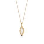 Load image into Gallery viewer, Solitaire Marquise Lab Grown Diamond Pendant by Stefee