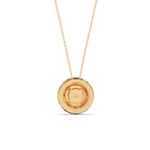 Load image into Gallery viewer, Double Round Halo Lab Grown Diamond Necklace by Stefee