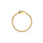 Load image into Gallery viewer, Heart On Fire Lab Grown Diamond Ring by Stefee Jewels