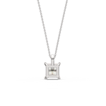 Load image into Gallery viewer, Solitaire Princess Lab Grown Diamond Pendant by Stefee
