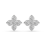 Load image into Gallery viewer, Divine Lab Grown Diamond Studs By Stefee Jewels