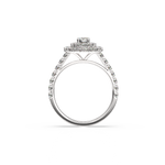 Load image into Gallery viewer, Lab Grown Diamond Cluster Double Halo - Engagement Ring by Stefee Jewels