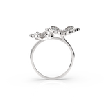 Load image into Gallery viewer, Complimenting Flowers Lab Grown Diamond Ring by Stefee Jewels
