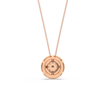 Load image into Gallery viewer, Double Halo Necklace with Pink Lab Grown Diamonds by Stefee
