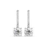 Load image into Gallery viewer, Classic  Lab Grown Diamond  Dangles By Stefee Jewels
