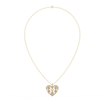 Load image into Gallery viewer, Dazzling Heart  Lab Grown Diamond Pendant by Stefee Jewels