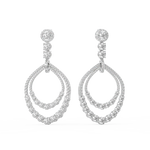 Load image into Gallery viewer, Timeless Round  Lab Grown Diamond Earrings By Stefee Jewels