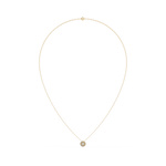 Load image into Gallery viewer, Double Halo Necklace with Pink Lab Grown Diamonds by Stefee