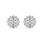 Load image into Gallery viewer, Radiant Flora Lab Grown Diamond  Pendant Set by Stefee Jewels