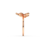 Load image into Gallery viewer, Complimenting Flowers Lab Grown Diamond Ring by Stefee Jewels