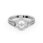 Load image into Gallery viewer, The Connected Stones Lab Grown Diamond Ring by Stefee Jewels