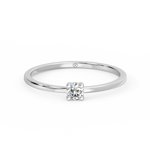 Load image into Gallery viewer, Tiny Diamond Lab Grown Diamond Ring by Stefee Jewels