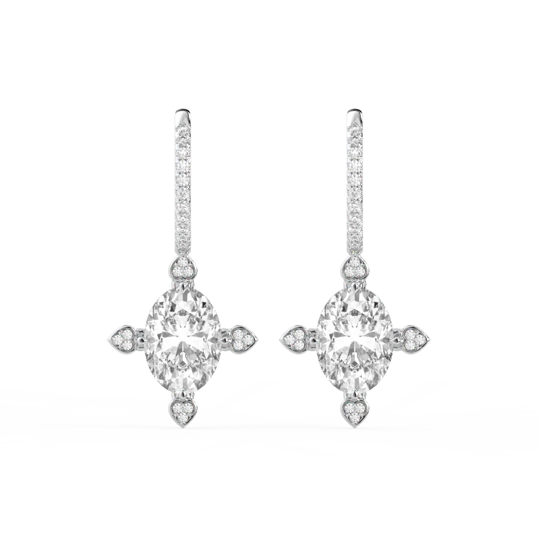 Minimalist  Lab Grown Diamond  Studs By Stefee Jewels