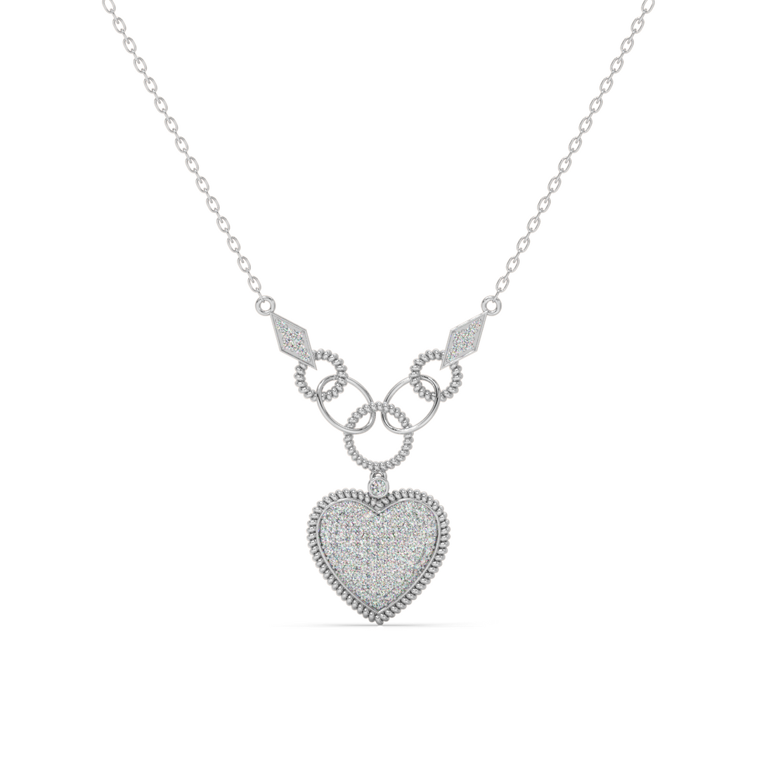 Forever Interlocked Diamond Pendant