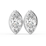 Load image into Gallery viewer, Luminous Love Lab Grown Diamond Stud Earrings by Stefee Jewels