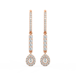 Load image into Gallery viewer, Twinkle Rope  Lab Grown Diamond Drop Earrings By Stefee Jewels