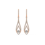 Load image into Gallery viewer, Jharoka Lab Grown Diamond   Earrings By Stefee Jewels