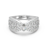 Load image into Gallery viewer, Alluring Diamond Lab Grown Diamond Ring for Wedding by Stefee Jewels