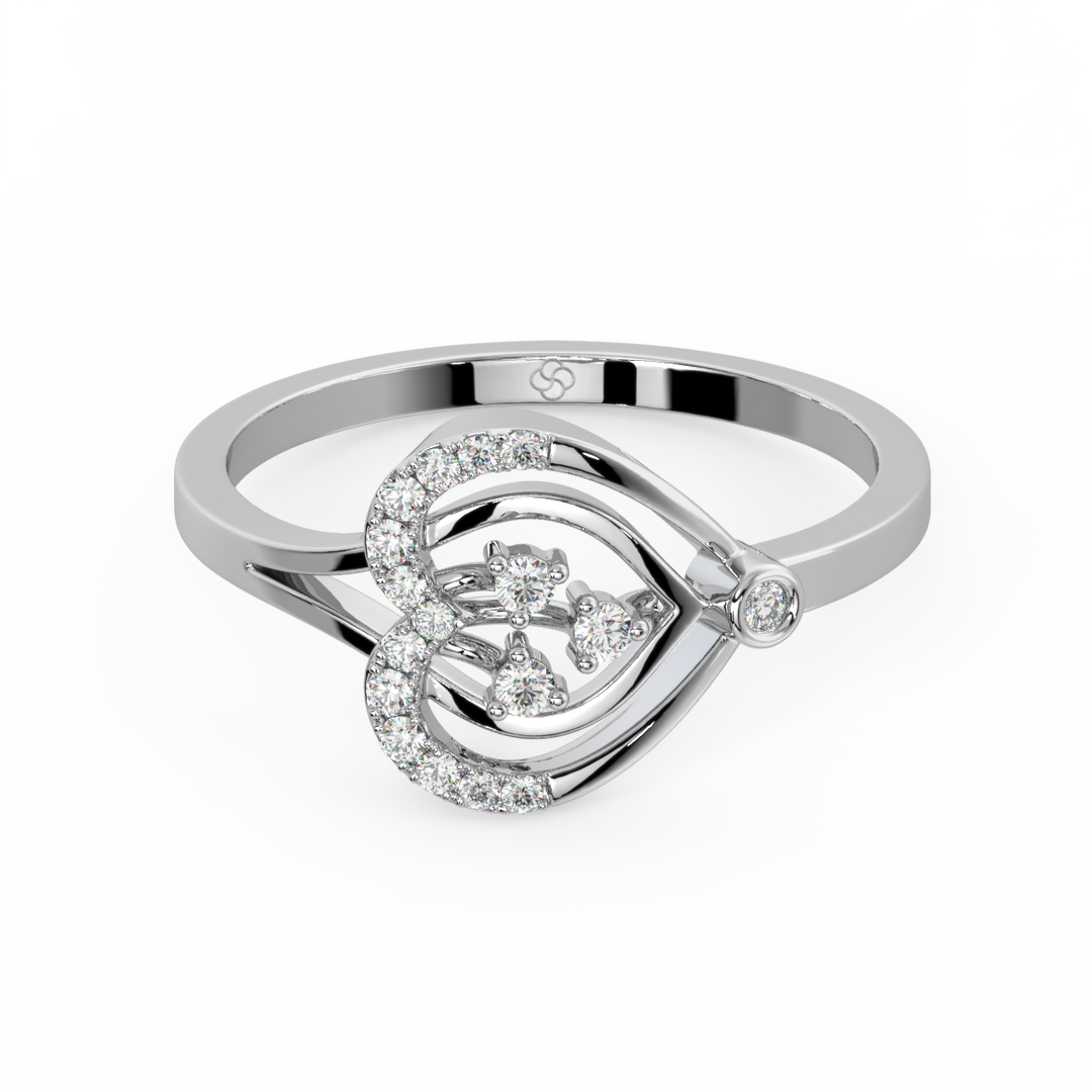 Cocktail  Lab Grown Diamond Ring by Stefee Jewels
