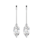 Load image into Gallery viewer, Exqusite Lab Grown Diamond Drop  Earrings By Stefee Jewels