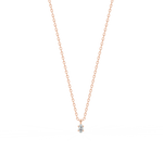 Load image into Gallery viewer, Solitaire Oval Lab Grown Diamond Pendant by Stefee