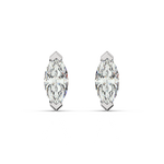 Load image into Gallery viewer, Solitaire Marquise Lab Grown Diamond Studs Earrings by Stefee