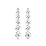 Load image into Gallery viewer, Elegant Double  Lab Grown Diamond Studs By Stefee Jewels