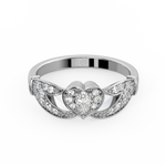 Load image into Gallery viewer, The Crown Lab Grown Diamond Wedding Ring by Stefee Jewels